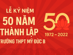 LỄ KỶ NIỆM 50 NĂM THÀNH LẬP TRƯỜNG