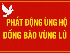 THÔNG BÁO VỀ VIỆC PHÁT ĐỘNG ỦNG HỘ ĐỒNG BÀO VÙNG LŨ