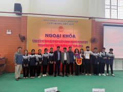 Trường THPT MỸ ĐỨC B ĐẠT GIẢI NHẤT  TẠI HỘI THI “TÌM HIỂU KIẾN THỨC PHÁP LUẬT THEO HÌNH THỨC  ĐẤU TRƯỜNG 100” NĂM 2025.