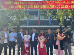 VINH DANH NHỮNG TẤM GƯƠNG SÁNG CÓ THÀNH TÍCH XUẤT SẮC CỦA GIÁO VIÊN TẠI HỘI THI GIÁO VIÊN DẠY GIỎI CẤP CỤM NĂM HỌC 2025 – 2026