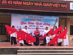 TRƯỜNG THPT MỸ ĐỨC B TỔ CHỨC THÀNH CÔNG CUỘC THI “GIAI ĐIỆU TUỔI HỒNG”