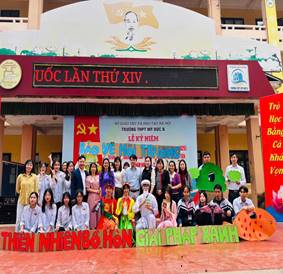 HOẠT ĐỘNG NGOẠI KHOÁ “NƯỚC GIẶT RỬA XANH – TUỔI TRẺ HÀNH ĐỘNG VÌ MÔI TRƯỜNG”