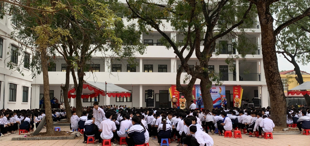 KHI THANH XUÂN GỌI TÊN 26/3 – LỄ KỶ NIỆM ĐÁNG NHỚ TẠI TRƯỜNG THPT MỸ ĐỨC B