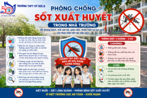 BÀI TUYÊN TRUYỀN PHÒNG, CHỐNG SỐT XUẤT HUYẾT TRONG TRƯỜNG HỌC