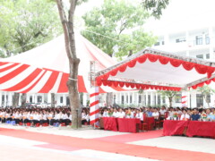 TRƯỜNG THPT MỸ ĐỨC B LONG TRỌNG TỔ CHỨC LỄ KHAI GIẢNG NĂM HỌC 2026–2027