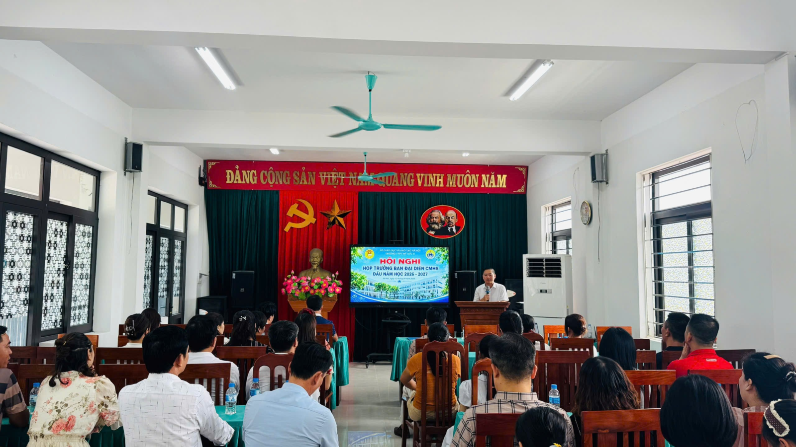 HỘI NGHỊ BAN ĐẠI DIỆN HỘI CHA MẸ HỌC SINH  ĐẦU NĂM HỌC 2026 – 2027