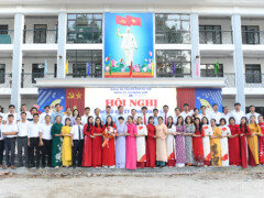 TRƯỜNG THPT MỸ ĐỨC B TỔ CHỨC HỘI NGHỊ CÔNG BỐ QUYẾT ĐỊNH THÀNH LẬP ĐẢNG BỘ